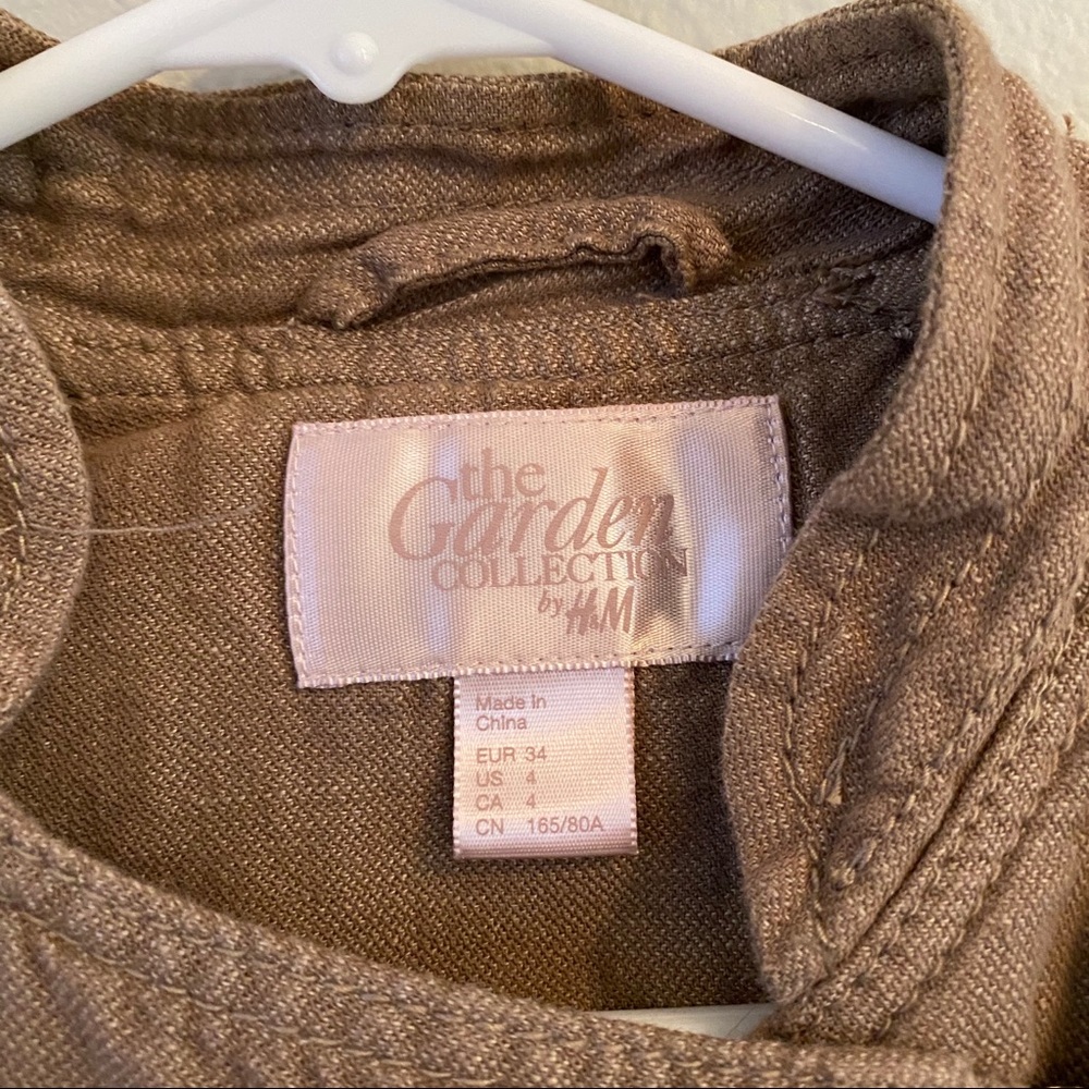 H&M Tan Linen Jacket - Picture 6 of 6